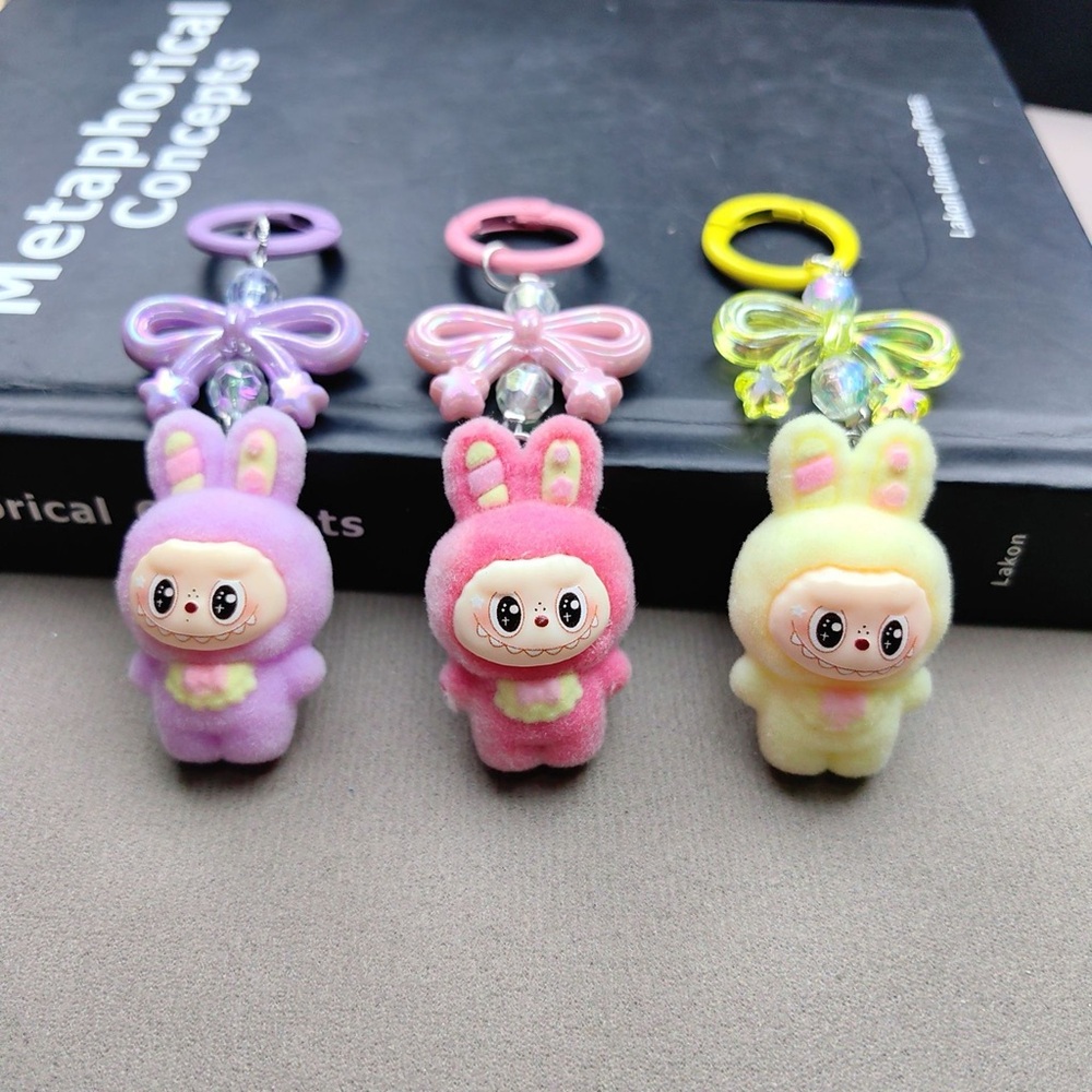 Cute Mini Labubu Keychains - Picture 4 of 11